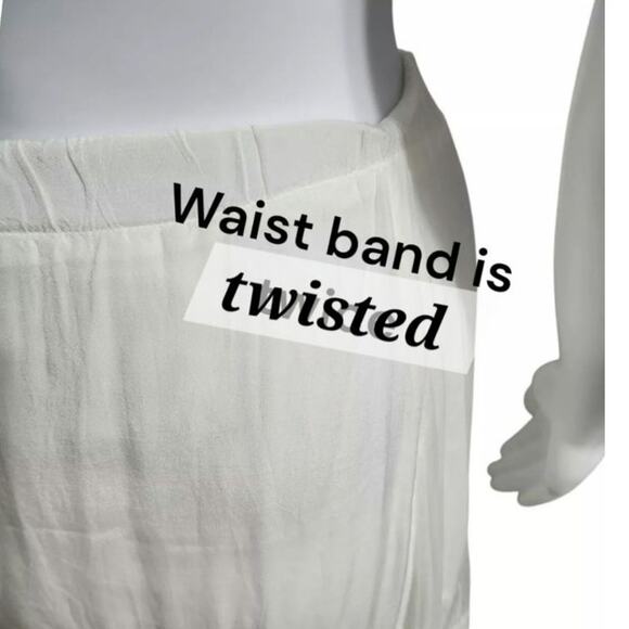 Johnny Was 2X Skirt Tier Maxi Scalloped Bottom Elastic Waist Bohemian Broomstick - Picture 13 of 13